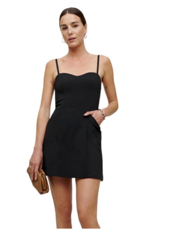 Reformation Dresses & Skirts - Reformation Henderson Knit Dress Black size XL